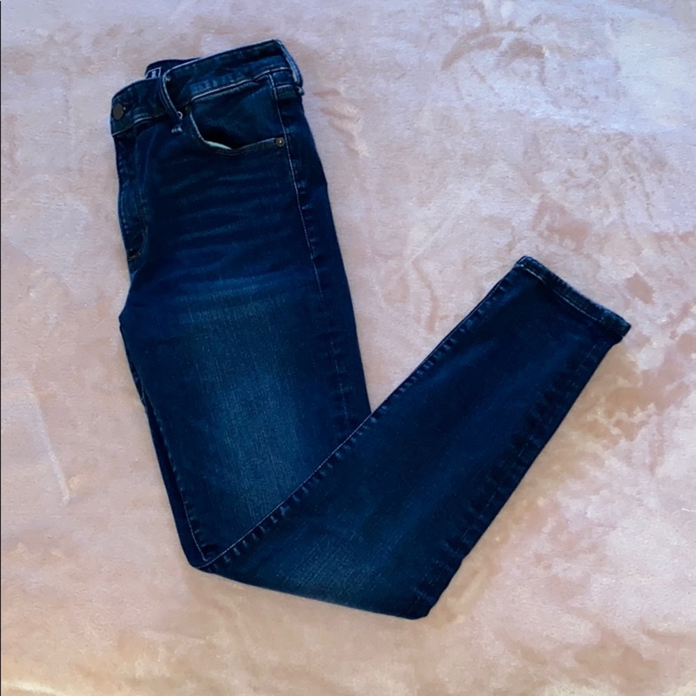Abercrombie Super Skinny High-rise denim